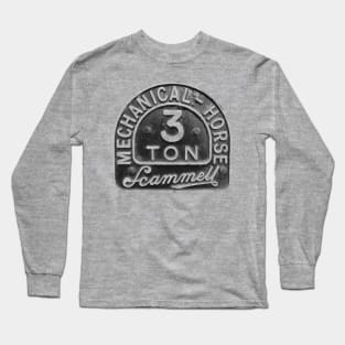 Vintage Scammell Mechanical Horse logo Long Sleeve T-Shirt